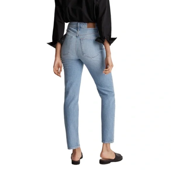 Madewell The Perfect Vintage Straight High Rise Light Medium Blue Wash Size 29 - Picture 2 of 16
